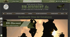 Desktop Screenshot of bw-discount.de